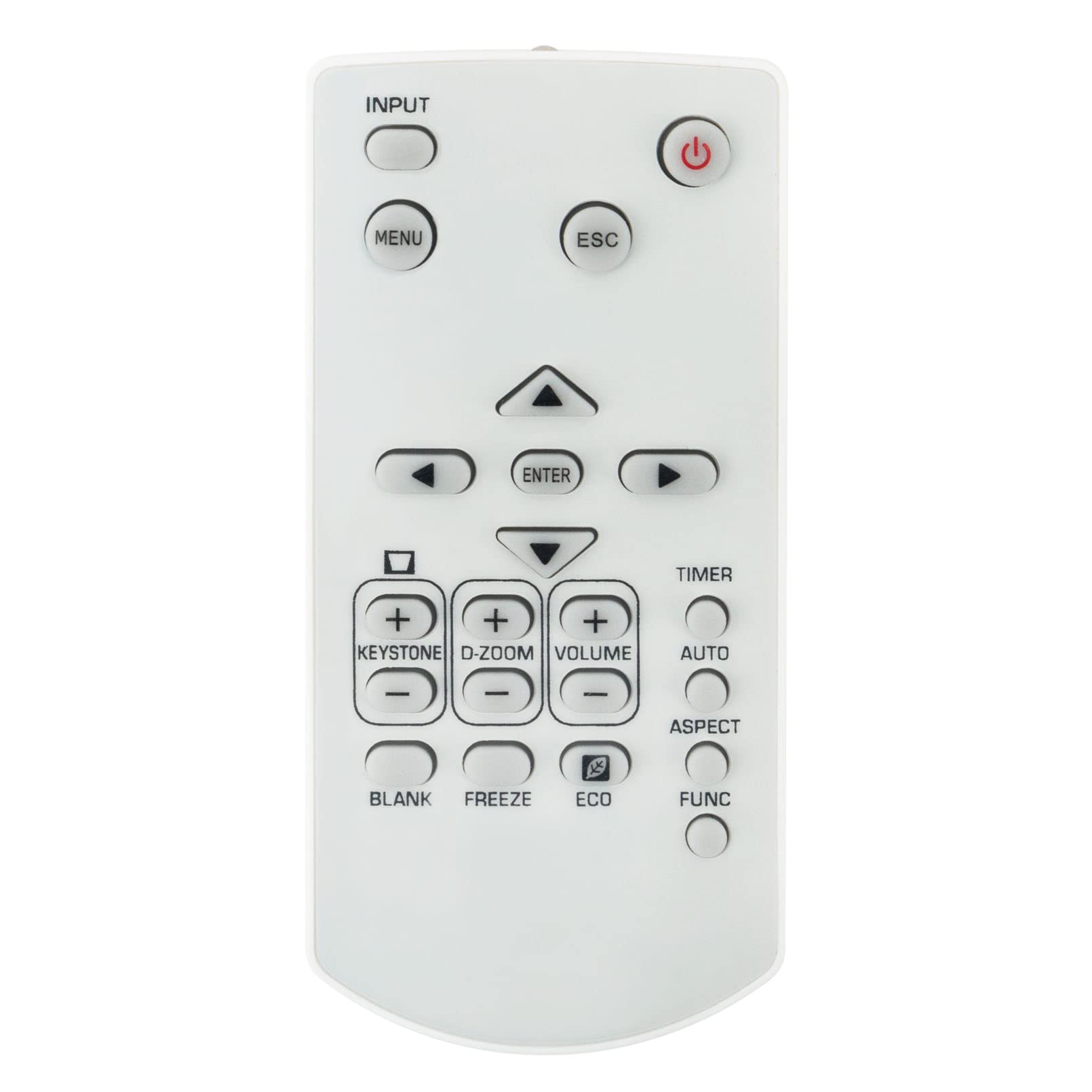 VINABTY YT-150 Replacement Remote Control fit for Projector XJ-V1,XJ-V2
