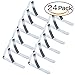 ProTensils 32 Pcs Picnic Tablecloth Clips for Outdoor Tables - Stainless Steel Table Cloth Clip, Fits for 1.5” Thick Tables, Metal Clamps for Picnic Table Clips, Dining Table Cloth Holder