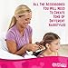 HAIR ACCESSORIES FOR GIRLS, TODDLERS & BABY GIRLS: 40 Pcs of Headbands, Hair Clips, Hair Bands, Bows, Ribbons, Clips, Barrettes, Alice Bands. Best Gifts & Present Idea For Girl & Toddlers Of All Ages.
