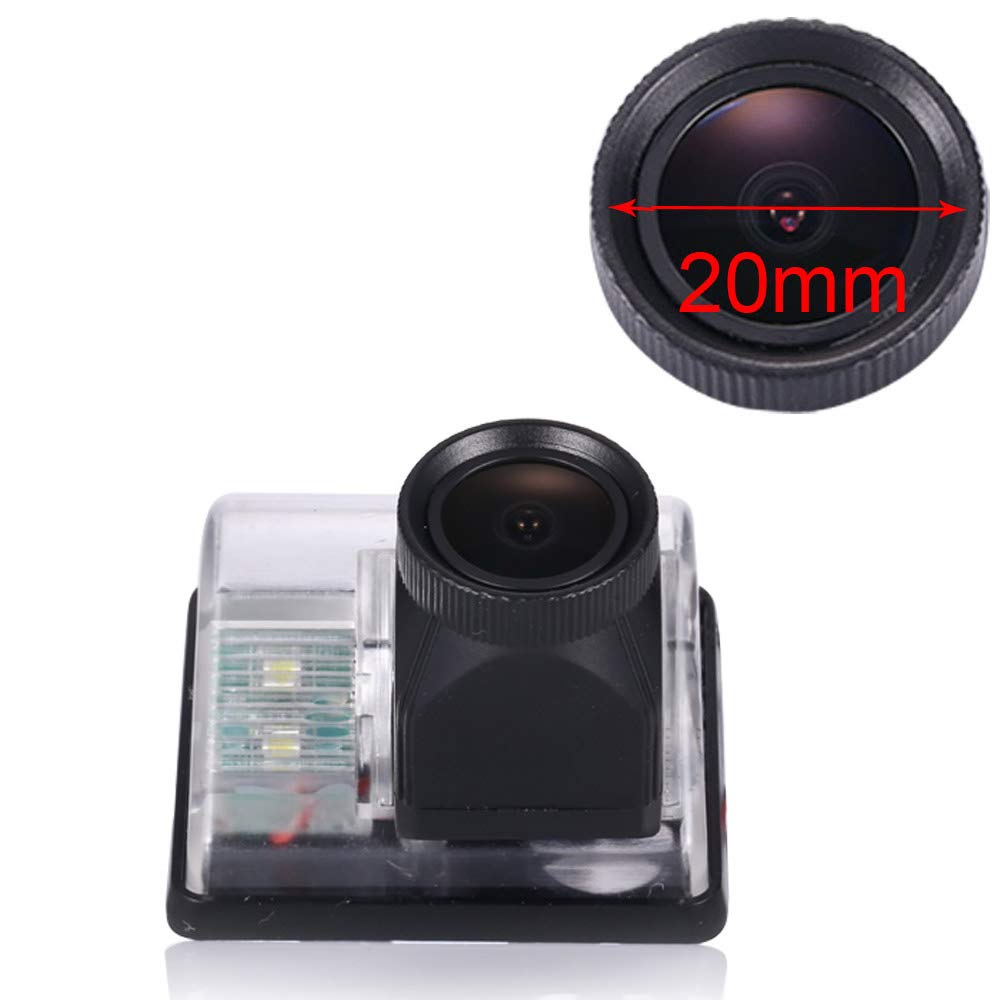 New 20mm Lens HD Color Waterproof Night Vision Car license plate light Rear View Camera for Mazda 3/ Mazda 6/ Mazda CX-5/CX-7/CX-9 2008-2010