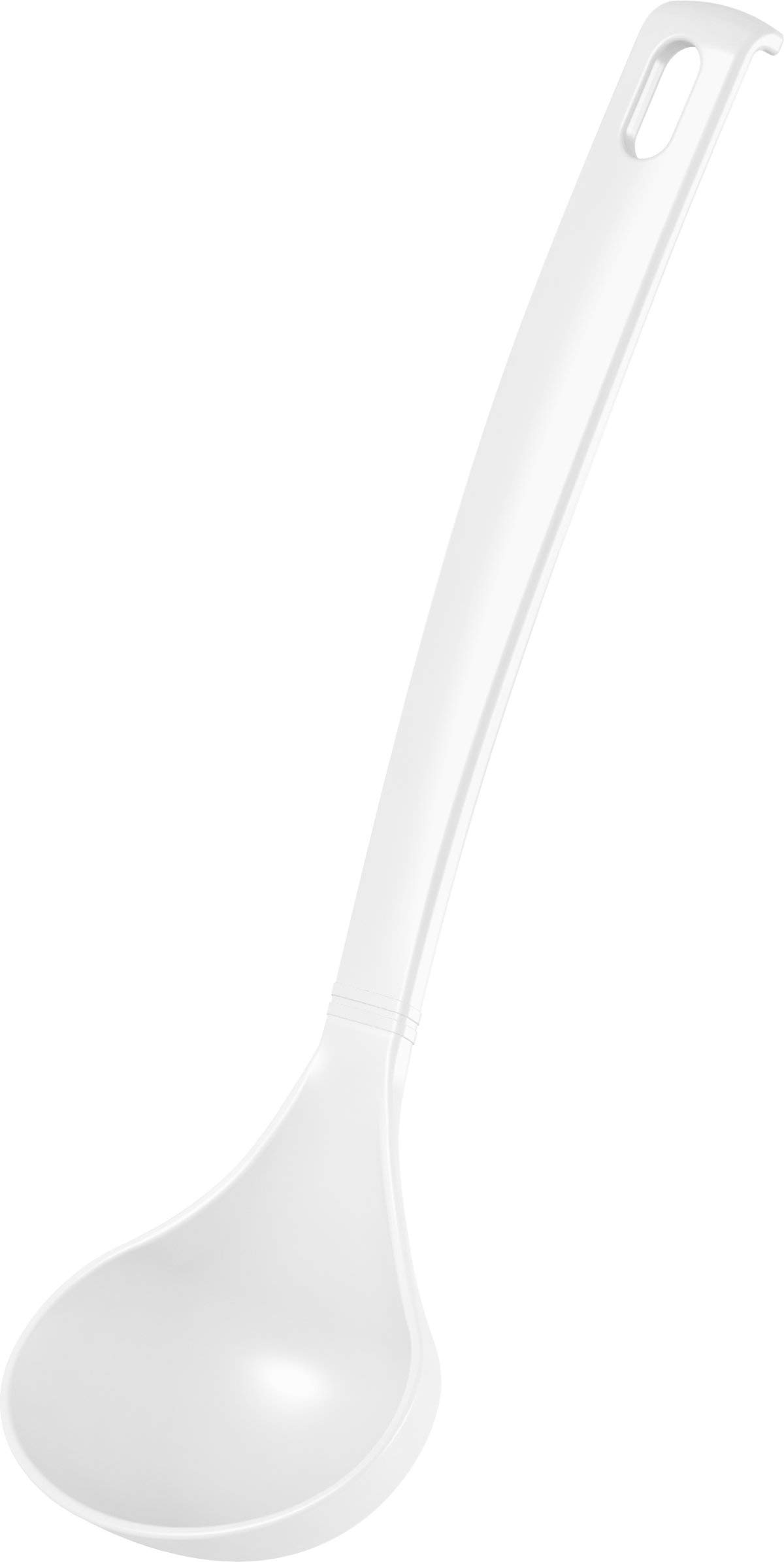 FACKELMANN 24299 Sauce Spoon Blanca, Plastic Kitchen Utensil, ladle for Coated pots and Pans (Colour: White), Quantity: 1 Piece — image 1