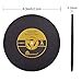 Coasters for Drinks, Set of 10 Vintage Vinyl Record Retro Mats, Soft Rubber Cup Mat Drinks Absorbent for Wine Glass Tea Coffee Table Mug Beer Bottle Beverages, Silicone Drink Coasters, Large 4 inch