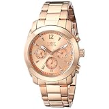 Invicta Women's 17902 Angel Analog Display Swiss Quartz Rose Gold Watch