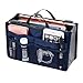 YaptheS Convenient Dual Zippers Handbag Multifunctional Sorting Makeup Bag Portable Luggage Organizer Insert with 13 Components