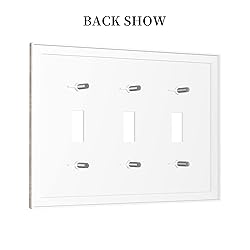 Modern Farmhouse Light Switch Cover Triple Toggle