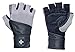Harbinger Men's Classic Wrist Wrap Glove with Leather Palm (Pair), Large