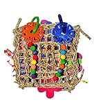 Parrot Kook Sea Grass Sandwich Foraging Bird Toy African Grey USA