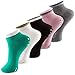 Peace Yoga Pack of 5 Non Slip Cotton Yoga & Pilates Socks
