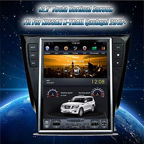 Car Radio Krando Android 12.1" Vertical Screen for Nissan X-TRAIL Qashqai 2013+ Playstore