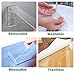 Traceless Washable Nano Adhesive Tape, Removable Reusable Tape，Double Sided Tape Heavy Duty，Clear Gel Grip Tape for Fix Carpet, Rug and Paste Decoration Items(9.84FT/3M）