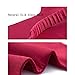 Drizzle Cat Eye Mask Natural Silk Sleep Mask Cute Smooth and Soft Eye Covers for Sleeping (Red)