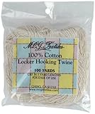 MCG Textiles Item 38592 100 Strips Locker Hooking Twine , 1-Yard