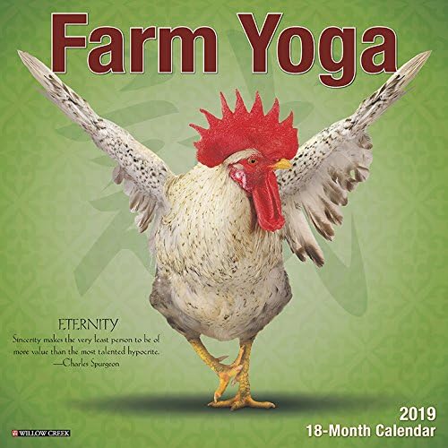 Farm Yoga 2019 Wall Calendar Calendar โ Wall Calendar, August 24, 2018