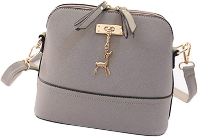 Generic Women Vintage PU Leather Shoulder Bags Shell Model Handbag, Youdong(25 * 10 * 19cm)
