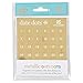 Erin Condren Designer Sticker Sheets - Metallic Gold Date Dots Stickers Includes 12 Sticker Sheets, 432 Stickers Total. Cute Stickers for Customizing Planners, Notebooks, and More.