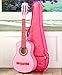 The Lakeside Collection Kids Wood Guitar with Case - Pink