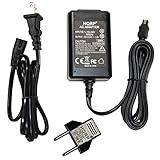 HQRP Replacement AC Adapter / Charger compatible with Sony HandyCam DCR-HC21, DCR-HC22E, DCR-HC23E, DCR-HC24E, DCR-HC26, DCR-HC28 Camcorder with USA Cord & Euro Plug Adapter