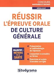 Réussir l'épreuve orale de culture générale
