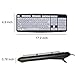 USB Wired Keyboard，Attoe Vision Keyboard with Large Print Letter and White Keys & Black Letters Keyboard, for People Who Needs or Loves Keyboard with Big Letters(Black)