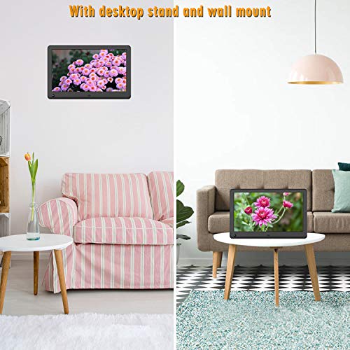 Kenuo 12 inch Digital Picture Frame, 1920x1080 IPS Screen Digital Photo