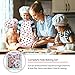 Nearbyme Kids Cooking and Baking Chef Set - 28 Pcs Includes Apron, Chef Hat, Oven Mitt, Pot Holders, Plates, Rolling Pin, Spoon, Cookie Cutters and Baking Utensil for Age 3+ Girls Gift