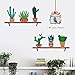 ZooartZooarts Cartoon Cactus Bird Cage wall stickers Decals Decals Kids Nursery Decor Mural
