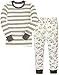 Children Pajamas Striped Cotton Clothing For Boys Set Size 3Y, Grey