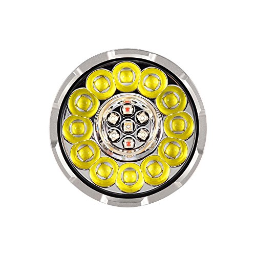 ACEBEAM X80 Flashlight 25000 Lumens 5-Color Light Beam Flashlights Included Batteries