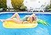 CAPTAIN FLOATY Giant Pineapple Pool Float | Swim Raft | Inflatable Floatie Lounger for Kids and Adults (Over 6 Feet Tall!)