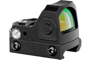 ohhunt Red Dot Sight 2 MOA Reticle Mini Shake Awake Optics 12 Brightness Adjustment