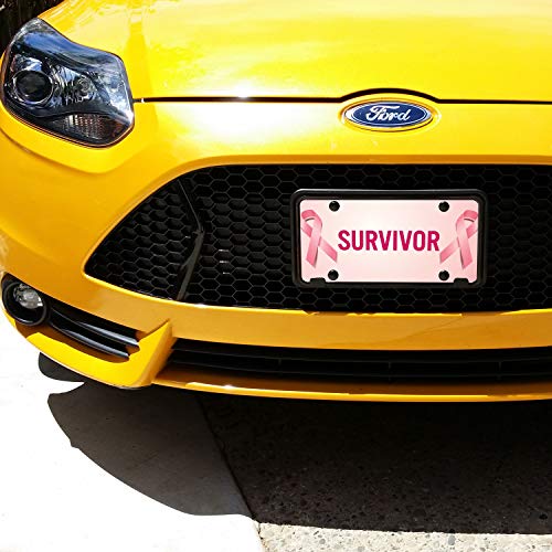 Be Burgundy Custom License Plate for Cars - 12 x 6 inches - Your Text Here, Aluminum Novelty License Plates - Colors Variety