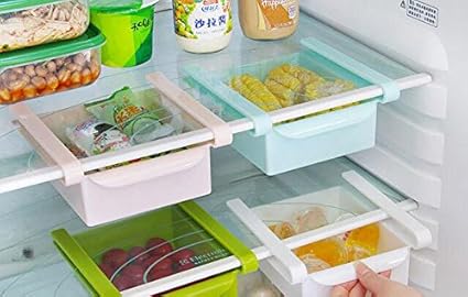 iTemer Kühlschrank Organizer Regal Aufbewahrungsschale Küche