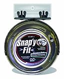 MidWest Homes for Pets Snap'y Fit Stainless Steel Food Bowl / Pet Bowl, 1 qt. for Dogs & Cats