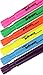 Pack of 12 Tank-Shaped Highlighters in Assorted Neon Colors - Non-Toxic Odorless Ink - With Durable Chisel Tip - Quick Drying Formula - by Utopia Home