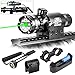 roadwi Tactical Green Laser Sight Dot 532nm Rifle Scope Adjustable with Mounts, Hunting Rifle Laser Sight- Include Barrel Mount Cable Switch&Battery Charger
