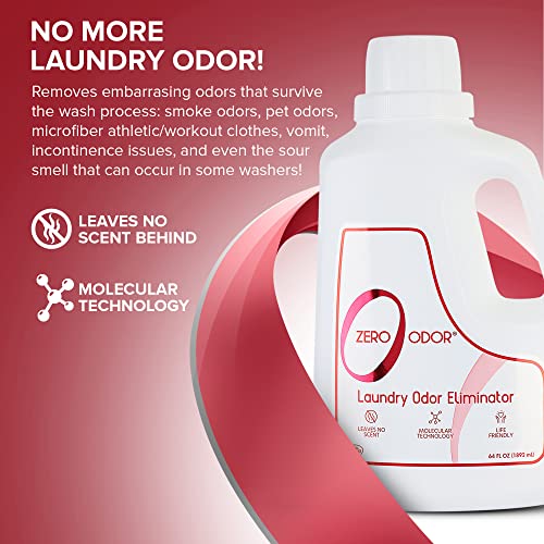 Zero Odor Laundry Odor Eliminator Patented Molecular Technology