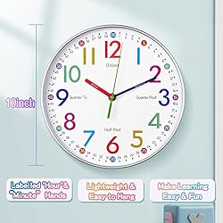 Telling Time Teaching Clock - Learning Clock for