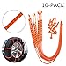BaiFM Portable Emergency Traction Aid Anti-Slip Chain Vehicle Snow Chains Ice & Snow Traction Cleats for Bad Weather