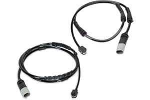 XINHAN AUTO PARTS Xinhan 34356792289 Front + 34356792292 Rear Brake Pad Electronic Wear Sensor Replacement Brake Pad Wear Indicators Kit (2PCS-Front+Rear)