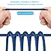 USB Type C Cable, JAHMAI USB-C to USB-A Charger 3 Pack(6ft) Nylon Braided (Blue)