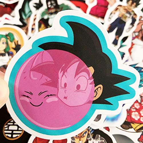 Dragon Ball Z Sticker Pack 50pcs Dragon Ball Laptop Sticker Waterproof