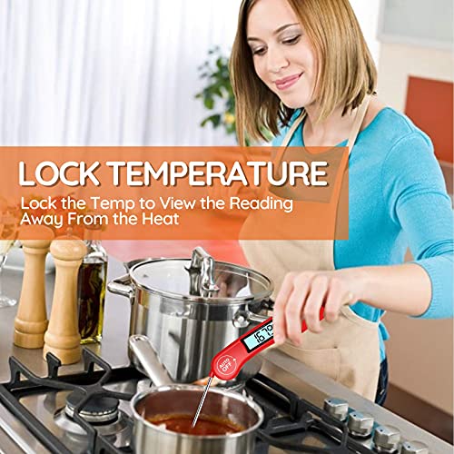 DOQAUS Digital Meat Thermometer, Instant Read Food Thermometer, Kitchen