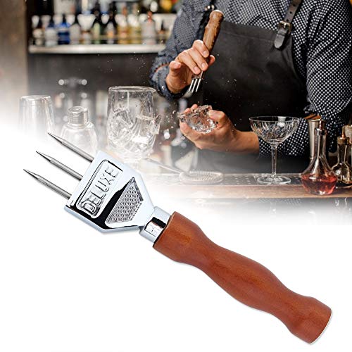 Oxidation Resistant Stainless Steel Ice Chisel Removal Pick Crushed Ice Tool Bar Accessories