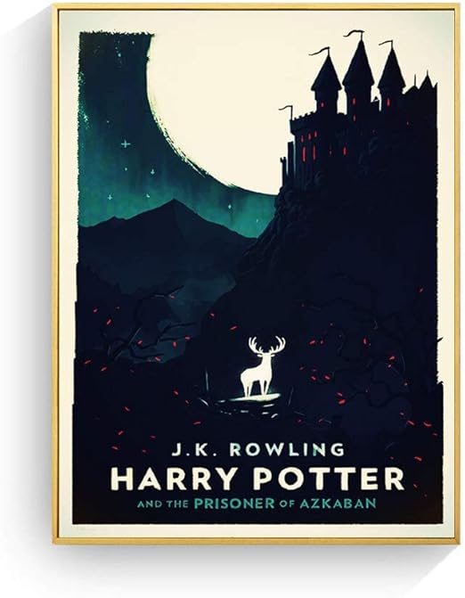 Amazon ファッションキャンバス絵画 ホグワーツエクスプレスの映画のシルエットポスター 版画アート装飾壁の写真のためにリビングルームのホームインテリア絵画 Color 1 Size Inch 60x90cm No Frame ウォールステッカー オンライン通販