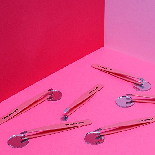 Tweezerman Slanted Tweezers - Pink - Image 6