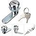 ELEGIANT Cam Lock File Cabinet Mailbox Desk Drawer Locker + 2 Keys for Arcade Cupboard Mailbox