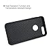 iPhone 7 Plus Case Moonmini Shockproof Slim Fit 2 in 1 Soft TPU Bumper Hard PC Case Brushed Texture Back Cover Protector Shell for iPhone 7 Plus , Black