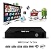 7.1 Android TV Box - J-DEAL W1 Newest Android 7.1 Smart TV Boxsets, Amlogic S905W Quad-Core, 1GB RAM & 8GB ROM, 4K Ultra HD, Support Video Encoder for H.264, 2.4GHz WiFi, Web TV Box + Remote Control