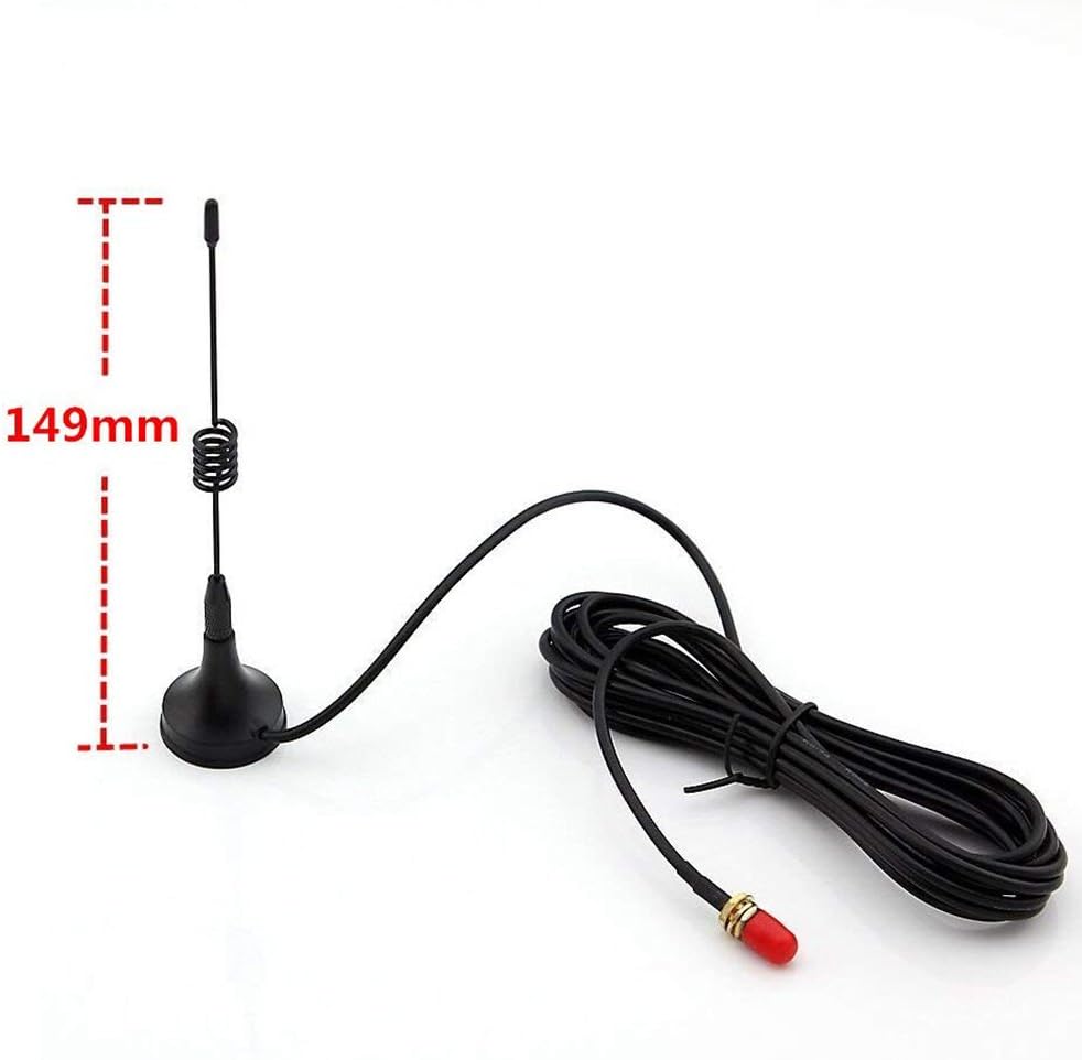 TengKo 400-470MHz Magnetic Vehicle Mounted UHF Vehicle-mounted walkie-talkie Radio Antenna 5W SMA-F for Kenwood BAOFENG Radio - Image 4