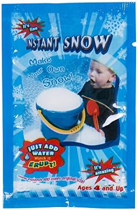 Artificial Snow Instant Fake Fluffy Snow Super Absorbant Christmas Wedding Decor Craft Kids